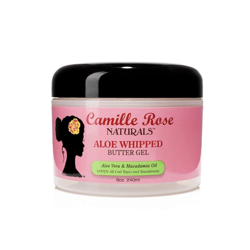 Camille Rose Aloe Whipped Butter Gel, with Aloe Vera and Macadamia Oil 8oz